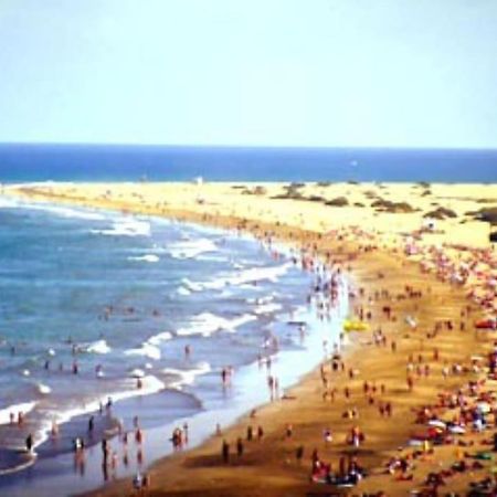 Traumhafte Wohnung Mit Panoramablick Und Pool Playa del Inglés Exterior foto
