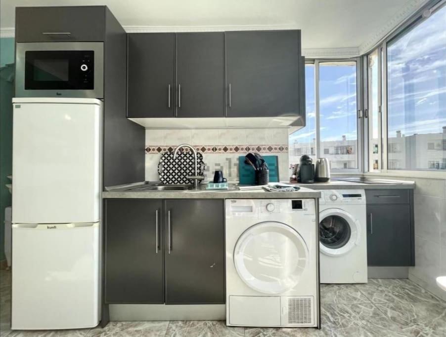 Traumhafte Wohnung Mit Panoramablick Und Pool Playa del Inglés Exterior foto