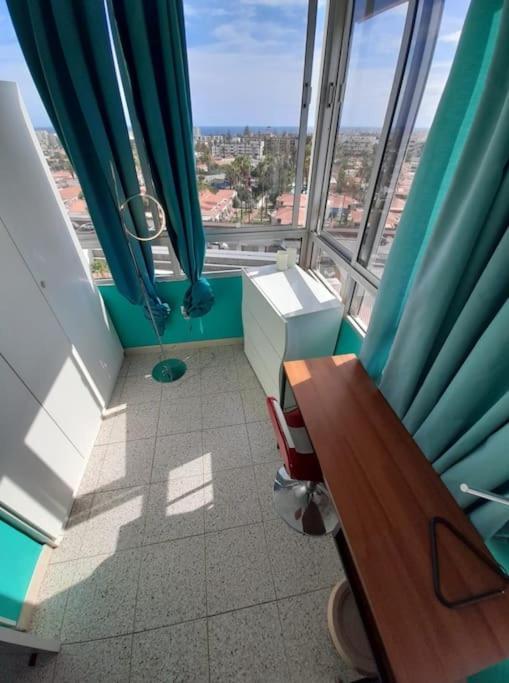 Traumhafte Wohnung Mit Panoramablick Und Pool Playa del Inglés Exterior foto