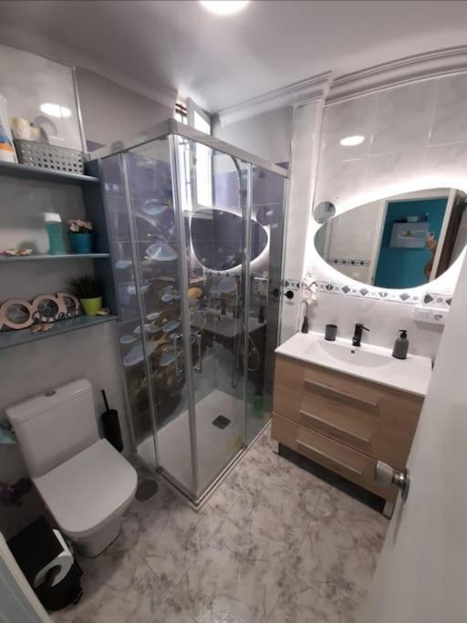 Traumhafte Wohnung Mit Panoramablick Und Pool Playa del Inglés Exterior foto